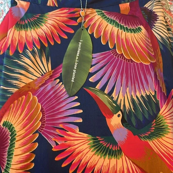 NWT Farm Rio Toucan maxi skirt - size S - Picture 5 of 5